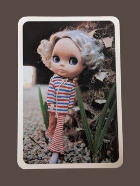 10/$25 Vintage 2004 Hello Blythe! Fashion Doll Blank Photo Postcard